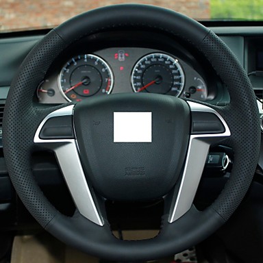 Honda genuine leather steering wheel cover #4