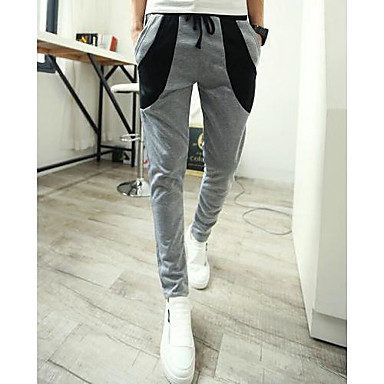 men's color block sweatpants