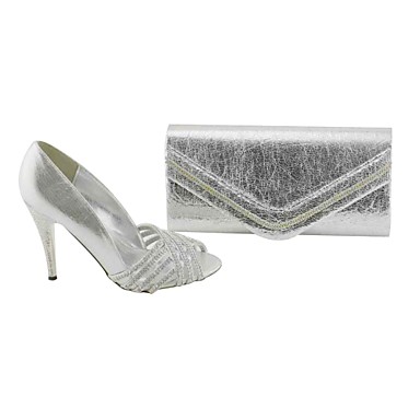 chaussures argent femme soiree