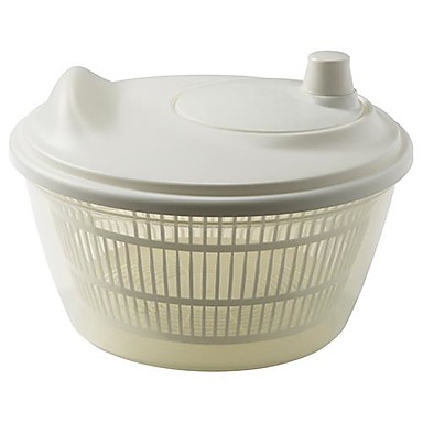 Salad Spinner White Polypropylene Plastic,23x23x14cm 1722568 2017 – $13.49