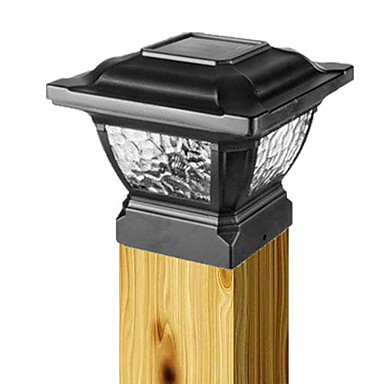 Aluminium Solarlicht Pfostenkappe und Akkus Deck Lampe 2203442 2016