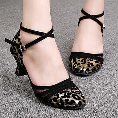 low heel leopard shoes