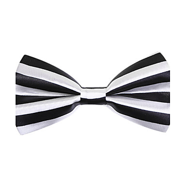 Black&White Striped Bow Tie 2324135 2016 – $4.99