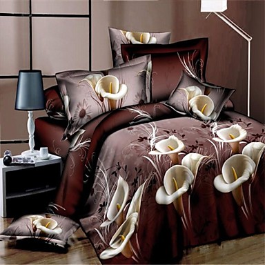 housse de couette, literie 3d d'impression douillette reine couettes de