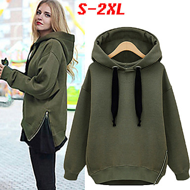 Sudaderas de mujer con capucha de manga larga 2019