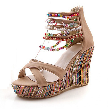 evening shoes wedge heel