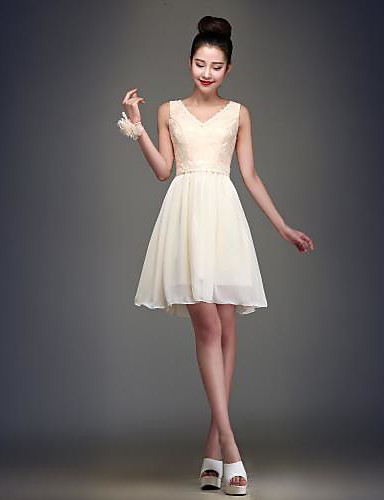 white chiffon ball gown