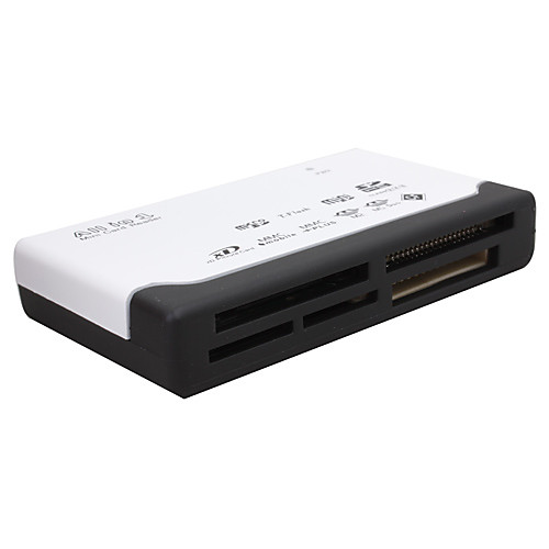 Все-в-1 мини картридер USB 2.0 (белый)