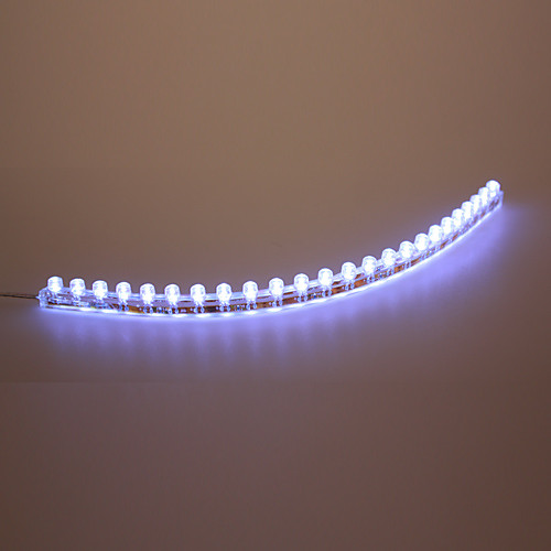 декоративные огни автомобиля SMD-24см (белый)