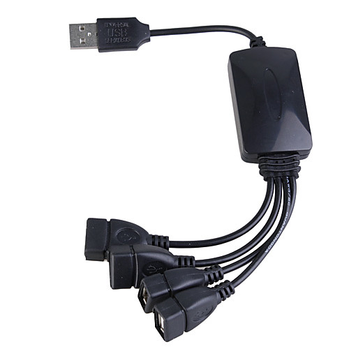 USB 2.0 мини хаб с 4 портами
