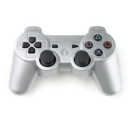 Серебристый  DualShock 3 контроллер для PlayStation 3 (PS3)