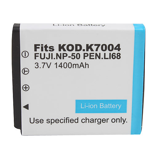 1400mAh 3.7V батареи цифровой камеры np-50/k7004 для Fujifilm, Casio и многое другое