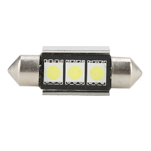 LED лампочка для авто 36mm 5050 SMD 5500K с белым светом