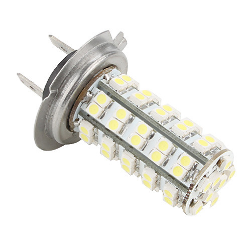 Белая лампа для авто H7 68-SMD LED 5 Вт, 12 В