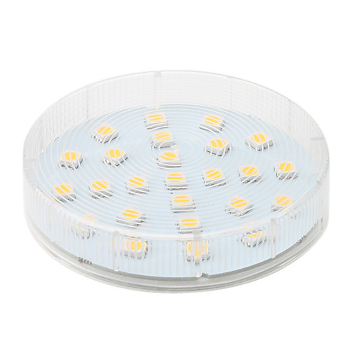 GX5.3 4W 25x5050 SMD 260lm 2800-3200K теплый белый свет привели пятно лампы (220-240V)