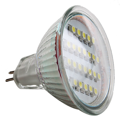 MR16 1,5 Вт 24x3528 SMD 50-60lm естественный белый свет Светодиодные лампы месте (12)