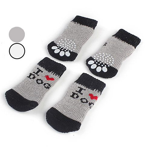 моя дорогая собака противоскользящие носки для собак (SL, разные цвета)