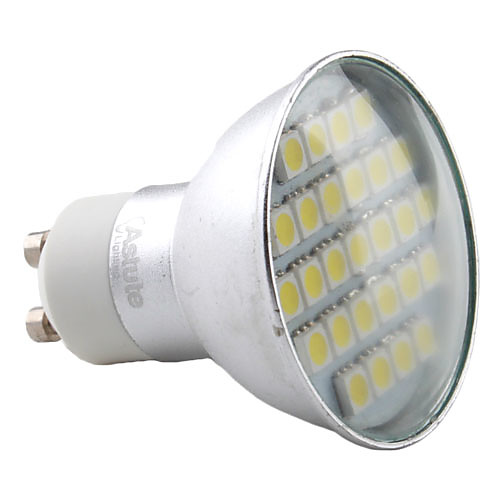 GU10 4W 280LM 27x5050smd натуральный белый свет водить пятна лампы (220-240V)