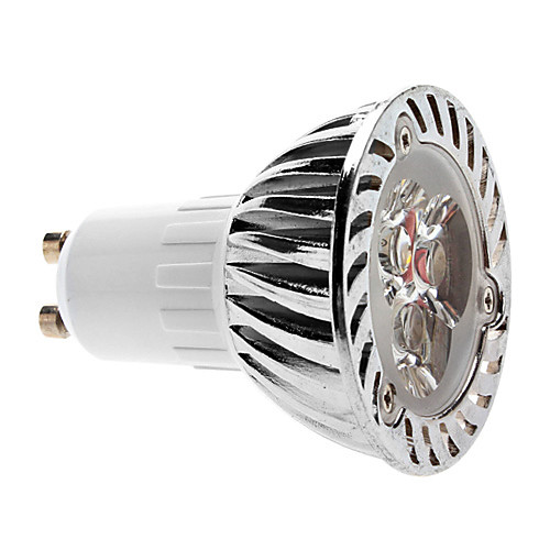 Диммируемая точечная лампа GU10 3W 250-280lm 2800-3300K теплый белый свет (220)