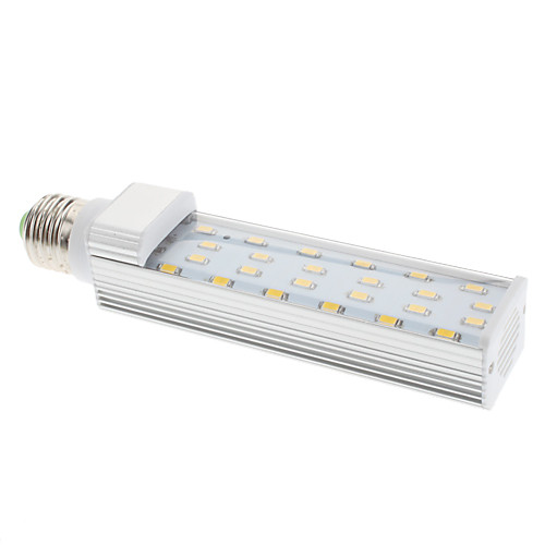 E27 12W 24x5630 SMD 1180-1210LM 3000-3500K теплый белый свет Светодиодная лампа кукурузы (220-240V)