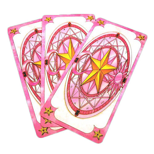 Набор карт вдохновлен Cardcaptor Sakura магические Mahou сакуры (52 шт)