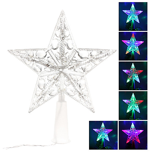 Звезда Shaped Красочный светодиодные лампы струнного фея на Рождество (220)