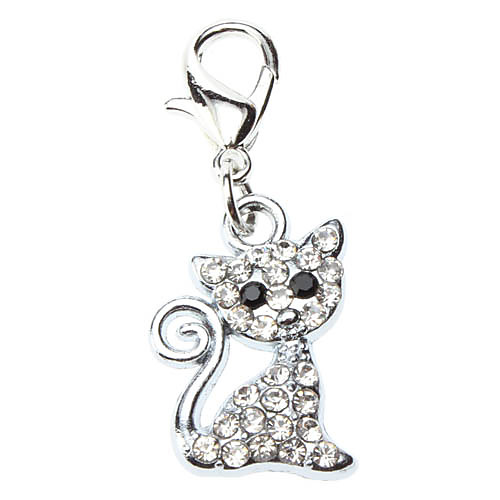 Украшенные стразами Lovely Cat Стиль Воротник Charm для собаки кошки