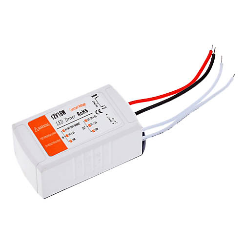 LED конвертер напряжения из AC 110-240V в DC 12V 18W