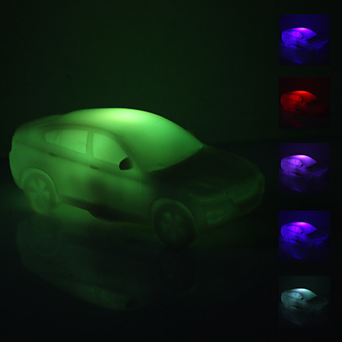Светильник ночной светодиодный в форме автомобиля (3xAG13)