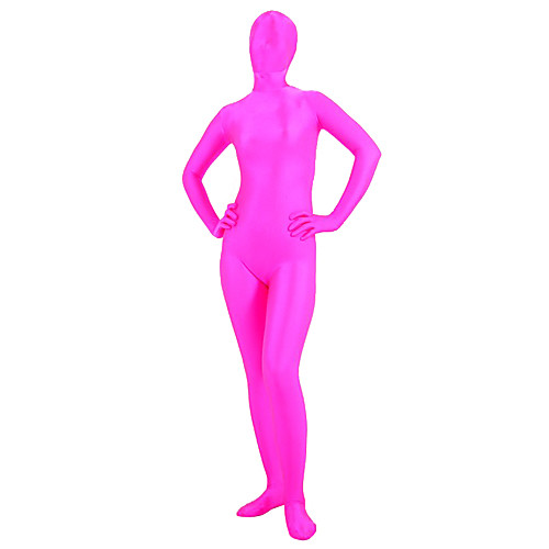 Розовый Lycra Spandex мужской костюм Зентаи