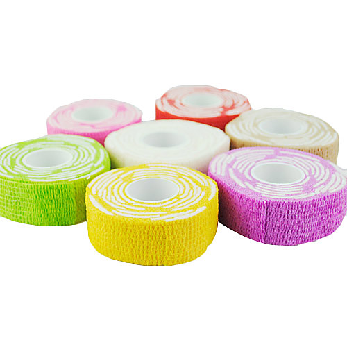 30pcs Cotton Band Style ногтей Remover (Random Color)