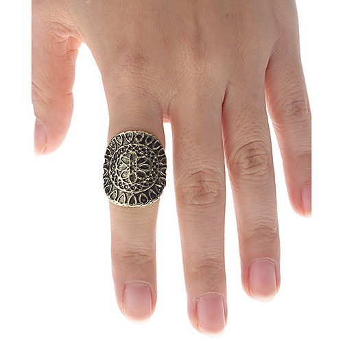 Vintage Style Гравировка граф кольцо