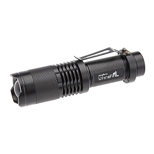 UltraFire SK-98 3-режимный Cree XM-L T6 фонарь с регулируемым фокусом, 1000 лм, 1х18650