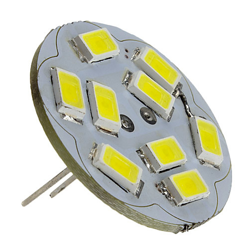 G4 4W 400-430LM 6000-6500K Белый свет природный вертикальный Pin LED Spot Лампа (12)