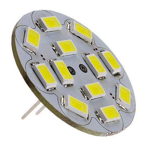 G4 6W 550-570LM 6000-6500K Белый свет природный вертикальный Pin LED Spot Лампа (12)