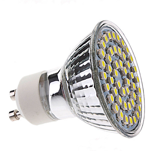 Точечная LED лампа (220-240V), естественный белый свет, GU10 2W 48x3528SMD 120LM 5500K