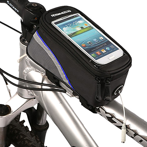 Велосипедная  транспорантная сумка с поверхностным отделением для 4.2 дюймового сенсорного телефона