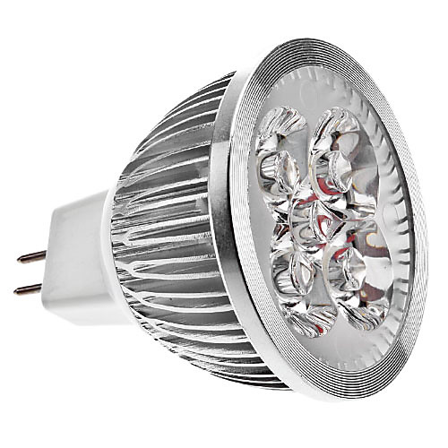 Точечная LED лампа (12V), теплый белый свет, MR16(GU5.3) 4.5W 270LM 3000K