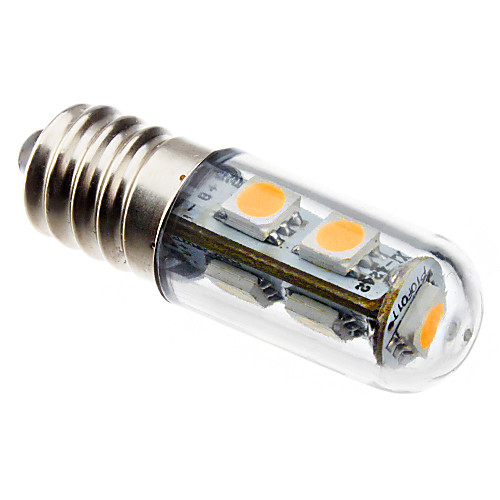 LED лампа для холодильника (220V), теплый белый свет E14 1W 7x5050 SMD 60-80LM 2800-3200K