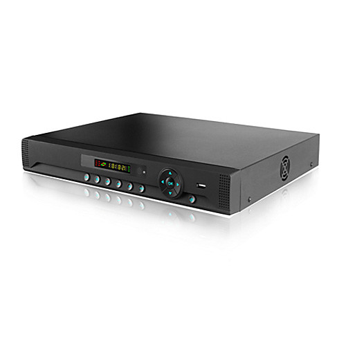 8-канальный DVR (сжатия H.264, 8 каналов Full D1, светодиодный дисплей, HDMI, аудио вход, вход тревоги, фабрика DDNS, взгляд мобильного телефона)