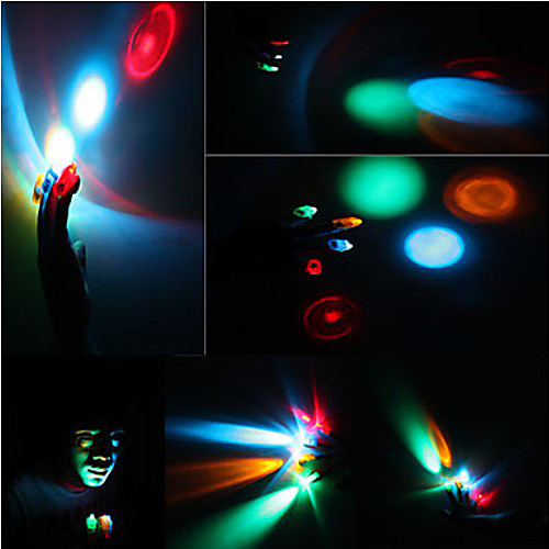 Разноцветный LED лазерный свет, 4 шт. в комплекте