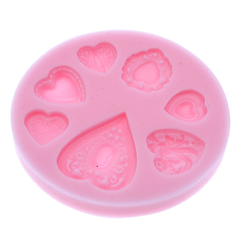 3D Sweet Heart тему Силиконовые Cookie печенье Mold