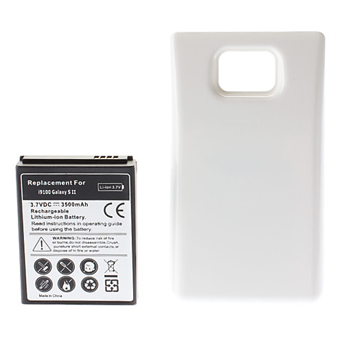 3.7V 3500mAh аккумулятор и жесткий чехол для Samsung Galaxy S2 I9100