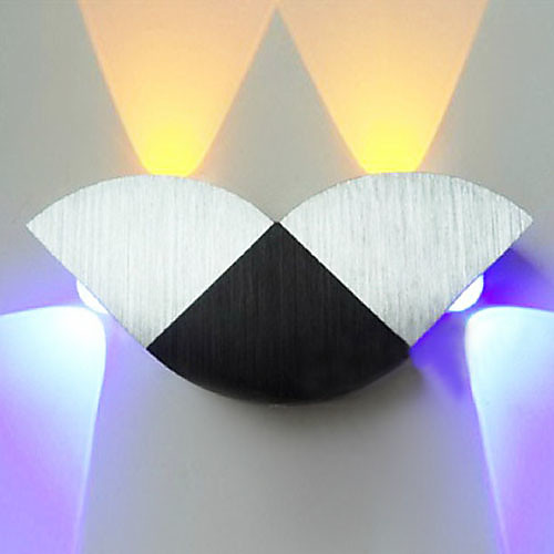 4W Современный свет стены с рассеянием света абстрактные 4 геометрии конструкции