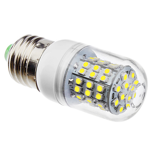 

3 W LED лампы типа Корн 6500 lm E26 / E27 60 Светодиодные бусины SMD 3528 Естественный белый 220-240 V 110-130 V / #