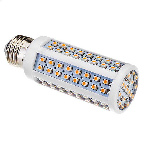 Лампа-кукуруза E27 112x3528 SMD 5,5-6 Вт 750 люмен 2800-3500 K теплый белый свет (220-240 В)