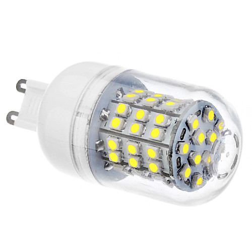 LED лампа типа Корн, 110-220V, натуральный белый свет, G9 3.5W 60xSMD3528 300-320LM 6000-6500K