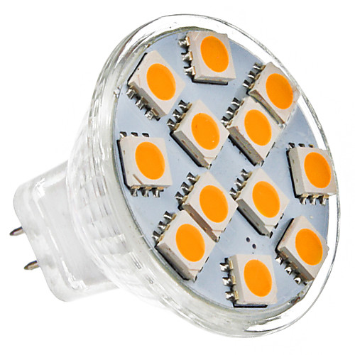 Светодиодная точечная лампа MR11 2,5 Вт 120-150 лм 2800-3200 K теплый белый свет (12 В)