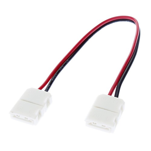 3528 SMD AWG22 света светодиодные ленты Двусторонние соединения лампы (12V-24V)