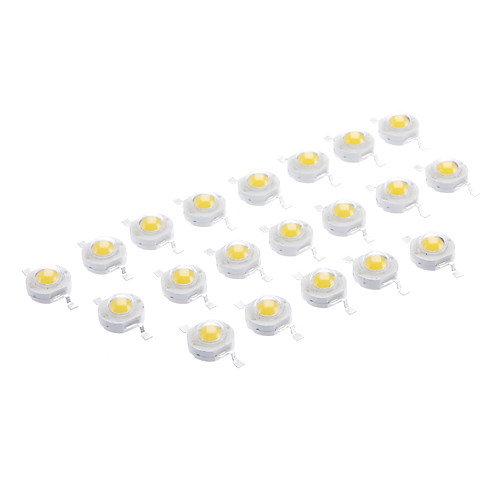 2W 160-180LM 2700K теплый белый светодиодные лампочки (20шт)